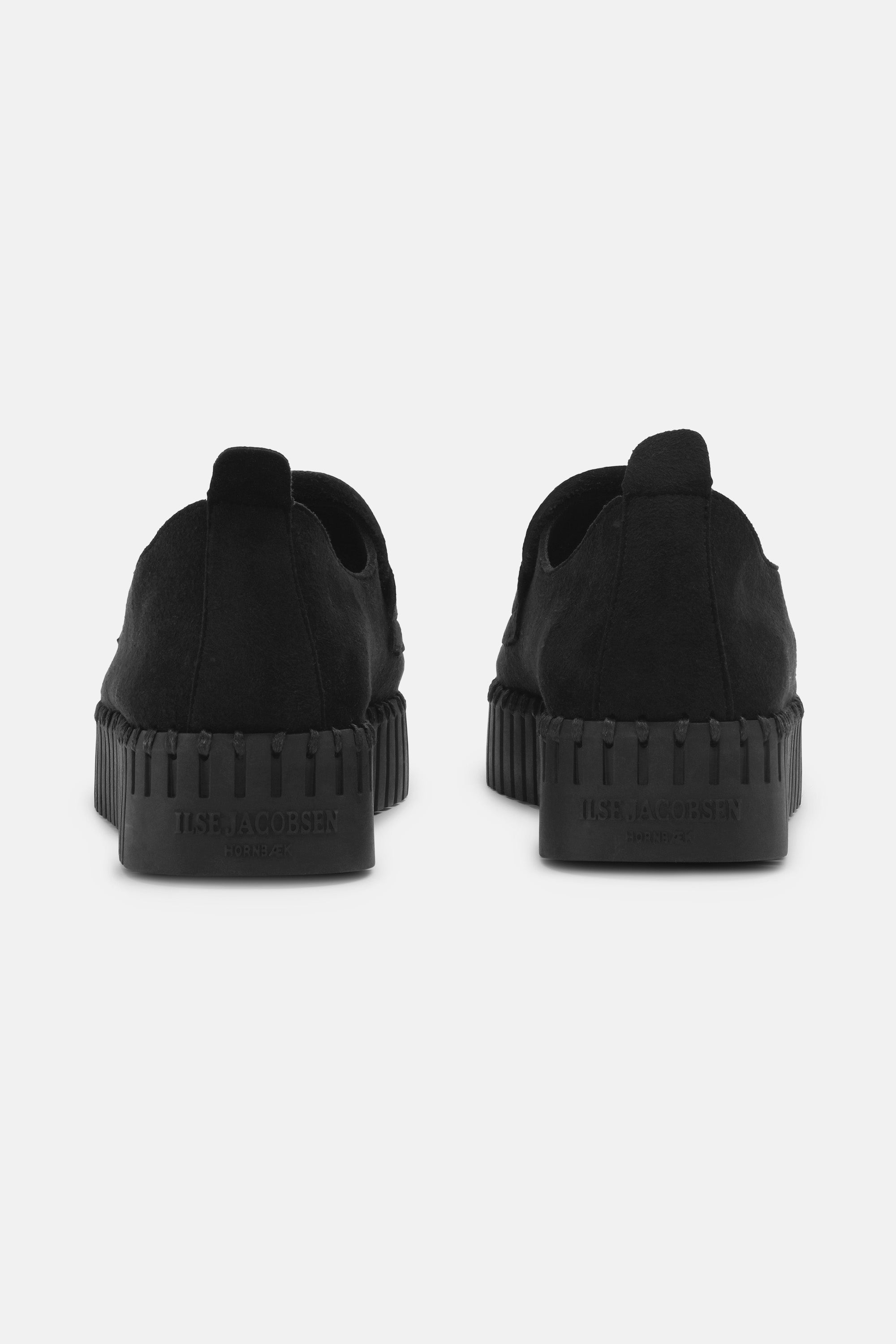 Ilse Jacobsen Hornbæk Footwear Flats Slip-in 001001 Black Black